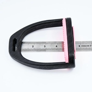 Estribos antideslizantes para montar a caballo, construcción de plástico para entrenamiento ecuestre diario y pantalones de uso estable - Product Image 2