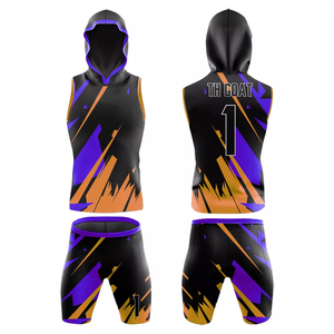 Drapeau d'entraînement vierge personnalisé 7 sur 7 Maillots de compression sublimés 7v7 Uniforme de football du Pakistan - Product Image 6