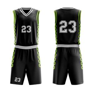 OEM diseño personalizado unisex baloncesto uniforme Jersey sublimación impresa 100% poliéster antibacteriano sin mangas verano - Product Image 3
