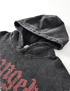 เสื้อผ้าแนวสตรีทผ้า100% มีฮู้ดผ้าฟลีซนุ่มสำหรับผู้ชายผ้าวินเทจแบบลำลองพิมพ์ลายกรดสำหรับฤดูหนาว - Product Image 6