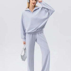 Fabricant de survêtements pour femmes, ensemble de survêtements, marque privée, survêtements en polaire technique - Product Image 3