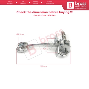 สายรัดจำกัดการเปิดประตูหลัง BDP1245 สำหรับ Meriva A X03 ปี 2003-2010 รุ่น 13186210 - Product Image 5