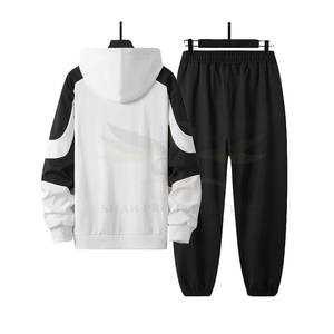 Survêtements pour hommes de haute qualité, personnalisés, à capuche, en coton 100% respirant et écologique, pour la mode et le sport - Product Image 6