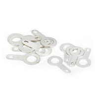 Boucles de terre en acier inoxydable, bornes de soudure, rondelles, connecteurs de câble, attaches de câble électrique, attaches de fixation
