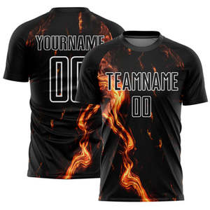 เสื้อฟุตบอลเอเพ็กซ์ประสิทธิภาพสูง 220 GSM โพลีเอสเตอร์ ผู้ผลิตชุดฟุตบอลแบบซับลิเมชั่น - Product Image 3