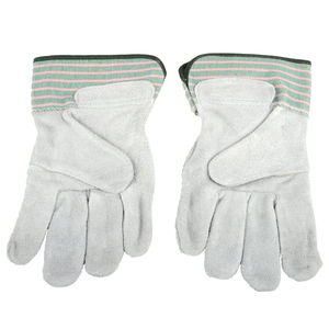 Custom Made Men's Working <b>Gloves</b> High Quality Full <b>Finger</b> Leather <b>Gloves</b> with XL Size and Best Material for Logos Design - Product Image 3