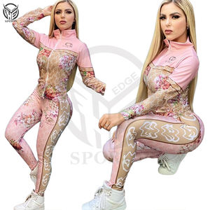 Chándales deportivos personalizados para mujer Invierno cálido OEM Diseño y logotipo personalizados con el artículo más vendido. - Product Image 5