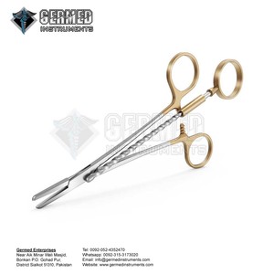 Manufacturer <strong>Supplier</strong> Best Seller Corwin Hegar <strong>Wire</strong> Twisting <strong>Forceps</strong> 7'' With Tungsten Carbide Inserts by GERMED ENTERPRISES - Product Image 5