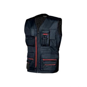 Gilet de travail bleu profond U-POWER amusant pour les environnements de travail actifs - Product Image 1