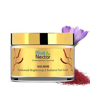 Exfoliante Facial Iluminador y Antienvejecimiento Blue Nectar Ayurvédico Kumkumadi - 50 g - Product Image 1