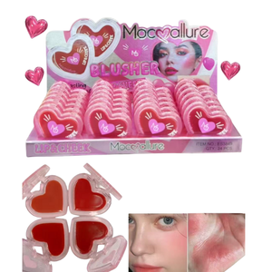 Palette Mocoallure Vegan per Labbra e Blush Chic, Set da 24 Pezzi, Trucco Minerale in Crema per il Viso, Certificato Halal, Logo Personalizzabile - Product Image 4