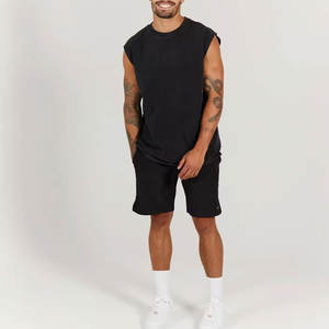 Camiseta sin mangas de buena venta fabricada por OEM para hombres, ropa de entrenamiento y fitness, camiseta sin mangas para hombres para uso informal - Product Image 4