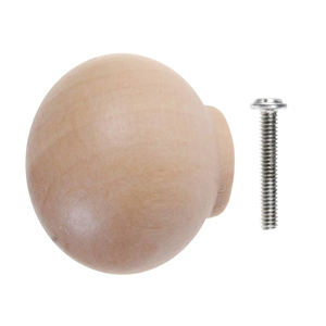 Furniture <b>Small</b> Drawer Knob Kitchen <b>Cabinet</b> Smooth Wood Touch Feel OEM High Quality Handmade Pull Wooden Furniture Handle & Knob - Product Image 3