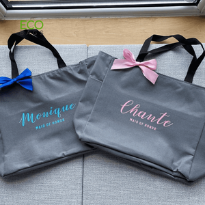 Two-<b>pocket</b> Cotton Eco-Friendly Reusable <b>Tote</b> Shopping Cotton Canvas <b>Bag</b> - Product Image 2