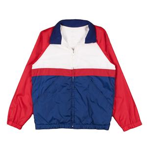 Veste coupe-vent vintage à col montant, multicolores, automne, haute qualité, patchwork, à capuche pour homme, anorak - Product Image 1