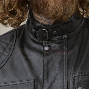 Factory Direct High Quality <b>Biker</b> Leather <b>Jacket</b> Breathable Lining Removable Armor Racing Motorbike Gear Oem - Product Image 6