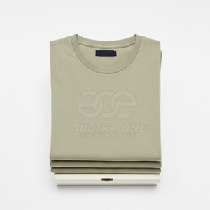 Camiseta Casual para Hombre, 100% Algodón, Tejido Transpirable, Ligera, Lisa, de Manga Corta, Estilo Moderno para el Verano - Product Image 6