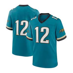 Personalizado Ligero 100% Poliéster Rendimiento Uniforme Transpirable Verano Fútbol Americano Jerseys Impreso Absorbe la humedad - Product Image 4