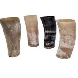 Tasses de corne à boire Viking en corne naturelle/taille de personnalisation de tasse courte en verre et meilleur avec disponible - Product Image 2