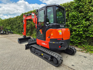 รถขุดขนาดเล็ก Kubota U36-4 น้ำหนัก 3.9 ตัน แบบตีนตะขาบ พร้อมบุ้งกี๋และหัวจับแบบนิ้วโป้ง - Product Image 3