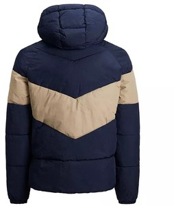 Chaqueta acolchada fina con cuello levantado personalizada de alta calidad, chaquetas acolchadas de primavera para hombres cálidos para adultos - Product Image 6