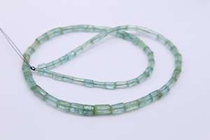 Aquamarine Faceted Tube Shape Natural Gemstone <b>Beads</b> 16 Inch Jewelry Making <b>Stone</b> <b>Beads</b> - Product Image 3