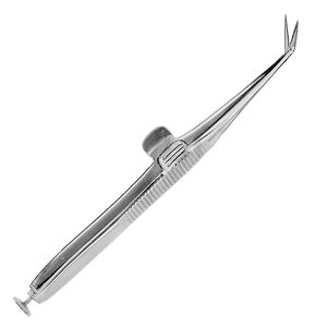 Tijeras de iridectomía Wecker de alta calidad, instrumentos quirúrgicos de acero inoxidable de 11cm, tijeras oftálmicas Iris para ojos, romas, afiladas - Product Image 1