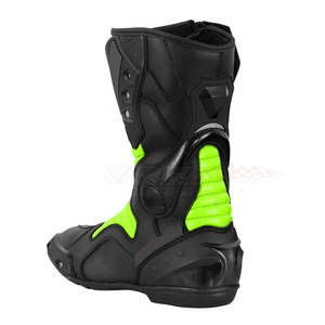 Chaussures de Moto en Cuir Imperméables et Respirantes pour Motocross, Chaussures de Course - Product Image 5