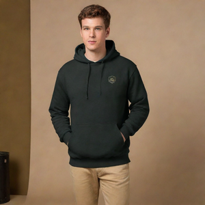 100% coton biologique décontracté pull à capuche surdimensionné pour hommes nouveau Design Style d'hiver fabriqué au Pakistan - Product Image 4