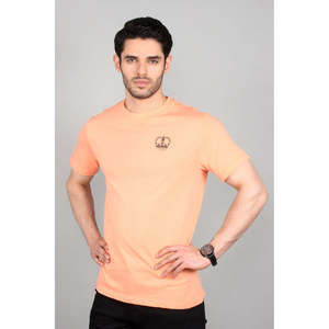 T-shirt GUAZ 100% coton, col rond, coupe ajustée, 300 grammes, jersey, étiquette personnalisée, impression sérigraphique, motif uni avec impression sérigraphique - Product Image 3