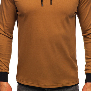Sweat à capuche en polaire Sherpa surdimensionné personnalisable de haute qualité pour hommes Sweat-shirt en coton technique avec logo personnalisé teint en plaine pour l'hiver - Product Image 4