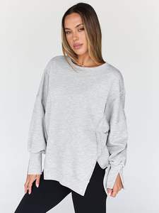 Sudaderas de cuello redondo de gran tamaño estilo Y2K para mujer, ropa de invierno, capucha con apliques bordados sólidos para chicas adolescentes, trajes de otoño para hombres - Product Image 2