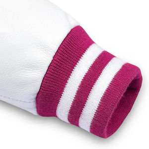 Vente en gros de vêtements décontractés Veste Letterman Veste Letterman en Offre Spéciale de coton tricoté coupe-vent et respirant - Product Image 4