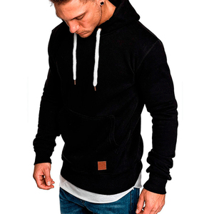 Sweats à capuche avec votre propre logo personnalisé Sweat-shirt à capuche en laine douce décontracté Sweat-shirt à capuche à manches longues Top à capuche vente en gros - Product Image 3
