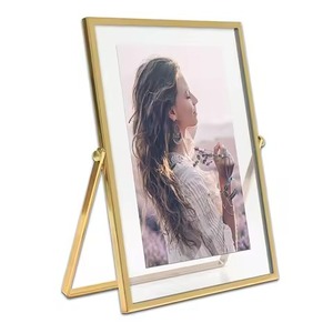 Cadre photo décoratif de table en métal, design carré moderne, fait main, forme personnalisée, écologique, durable, vente chaude - Product Image 3