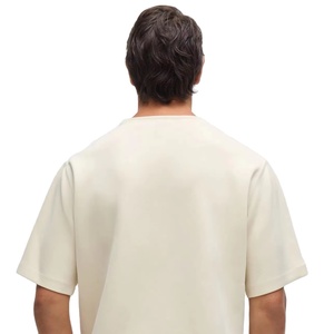 Camisetas de algodón de peso pesado largas personalizadas para hombres y mujeres Fitness 220/260/290 GSM estampado listo hecho en Pakistán - Product Image 2