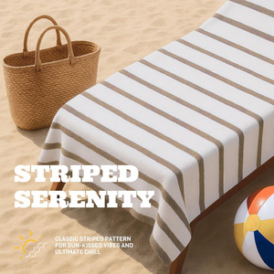 Vente en gros de serviettes de bain en microfibre de luxe pour hôtel, taille et couleur personnalisées pour adultes, coton tissé écologique pour la plage - Product Image 5