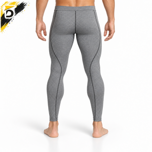 Leggings Deportivos para Hombre, Tejido Elástico y Suave, Comodidad Segura para Ejercicio, Fitness y Entrenamiento Atlético - Product Image 4