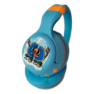 <b>Bluetooth</b> Headphones for Children, Corn Design, FM Radio and 3.5mm <b>Aux</b> Input, BEJ-110 - Assorted Colors - Product Image 1