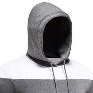 Sweat à capuche respirant en coton/polyester avec logo de haute qualité ou vêtements de fitness pour hommes - Product Image 4
