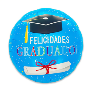Palloncini Party Love Felicidades Graduado 45X53Cm 12 pz Sacchetto - Product Image 2