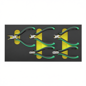 Ensemble de pinces électroniques Stahlwille 5 pièces Outil durable et polyvalent pour les travaux électroniques - Product Image 3