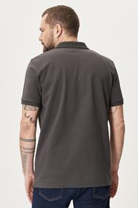 Venta al por mayor de polo de golf de algodón de alta calidad transpirable de secado rápido personalizado bordado de impresión de manga corta sólido - Product Image 5