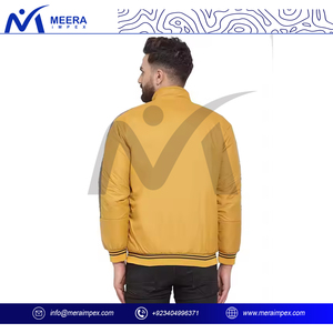 Blouson Bomber Homme Personnalisé Hiver Léger Imperméable Coupe-Vent Respirant Fermeture Éclair Frontale Streetwear Sports de Plein Air - Product Image 2