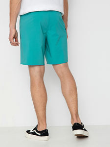 Shorts de plage pour hommes, style streetwear estival, nylon/coton, écologiques, séchage rapide, imperméables, coupe-vent, taille élastique, motif uni - Product Image 2
