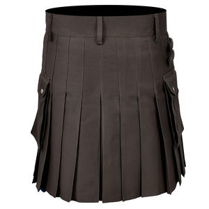 Kilt de utilidad híbrido de tartán escocés para hombre logotipo personalizado y colores disponibles al por mayor de alta calidad mejores precios Kilts de utilidad - Product Image 2