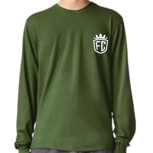 T-shirt à manches longues pour homme en coton, col rond, décontracté, uni, tissu doux, à porter au quotidien, style streetwear - Product Image 4
