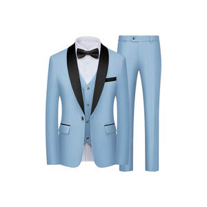 Ensemble de costume d'été pour homme, costume décontracté slim, costume d'affaires - Product Image 3