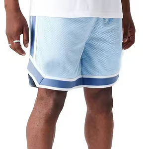 Pantalones cortos de malla de lona personalizables de primera calidad, transpirables de secado rápido para actividades al aire libre, sesiones de gimnasio y ropa informal - Product Image 4