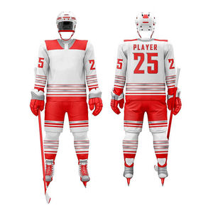 Venta al por mayor de uniformes de hockey sobre hielo para jóvenes, ropa con logotipo personalizado, pantalones, ropa deportiva, conjuntos de uniformes para hombres - Product Image 3